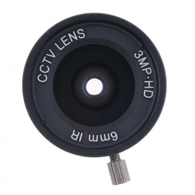 HD 3MP 6mm F1.2 Fixed Focus CS C Mount Lens for CCTV Security Camera