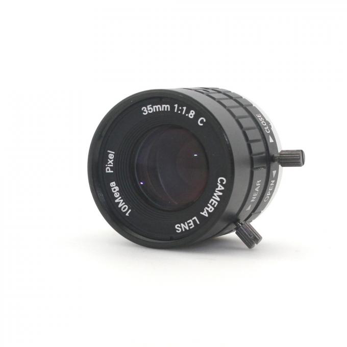 10MP 35mm Lenses 1:1.8 HD Industrial Camera Manual IRIS Focus Lens C Mount Lens for CCTV Camera Industrial Microscope